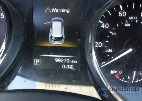 2016 Nissan Rogue Sv z USA, uszkodzony, nr VIN KNMAT2MV9GP664442